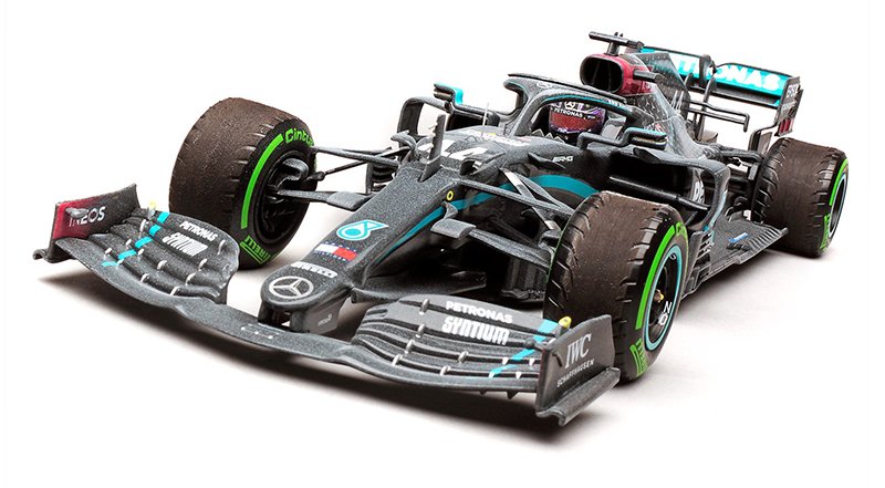 Minichamps 1:18 & 1:43 Hamilton 2020 Turkish Grand Prix Mercedes F1 W11 diecast model car review